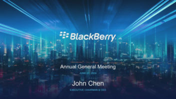 BlackBerry AGM 2023: CEO John Chen on Building Trust for Our 'Converged'  Future (Video)