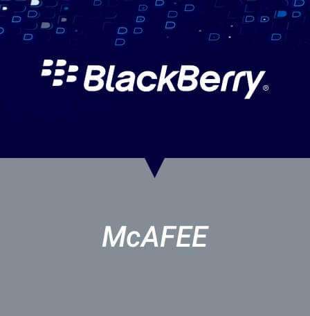 BlackBerry vs. McAfee